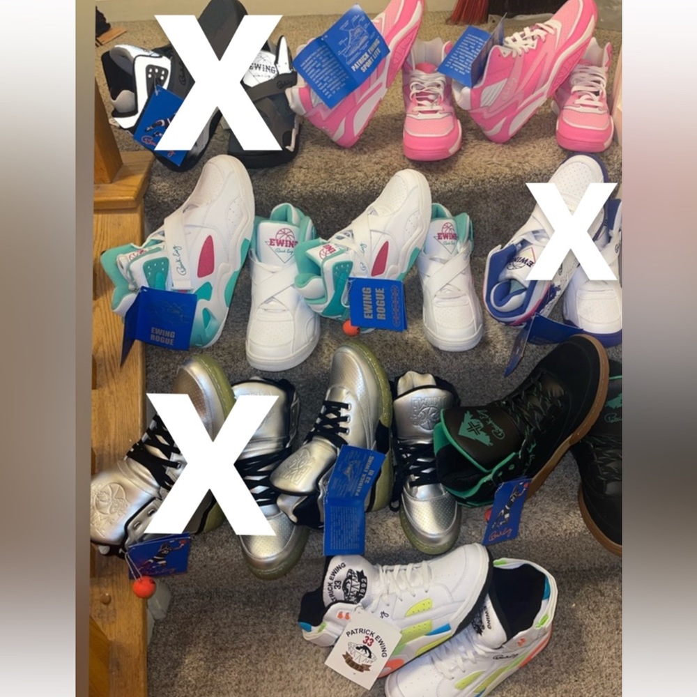 EWING ATHLETICS sizes 9-13, sizes and colors vary BRAND NEW 6 pair, bulk sale